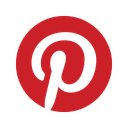 Pintrest logo - link to the Dorr Library pintrest page