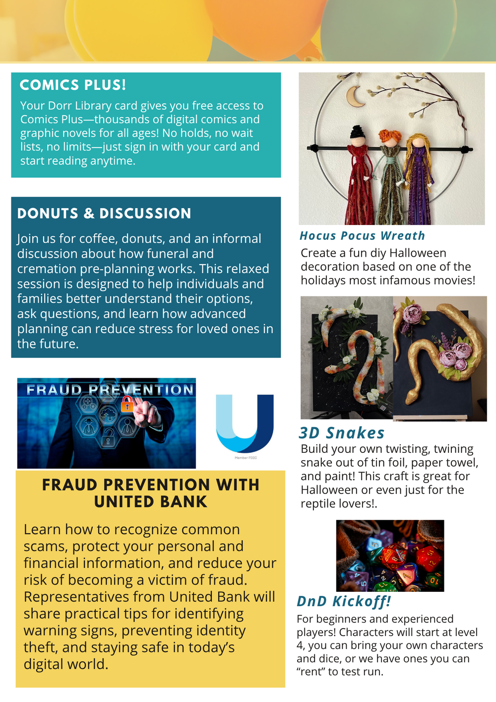 September October 2026 Newsletter Corrected Back
